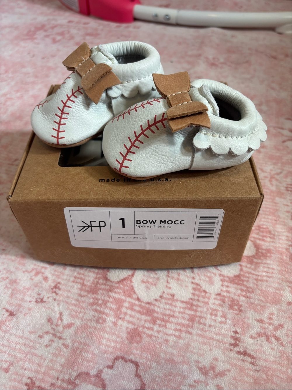 Freshly Picked Baseball Moccasins
